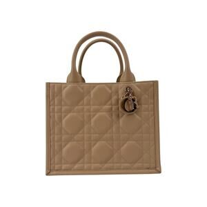 Dior Book Tote Hazelnut Macrocannage Calfskin Leather Bag